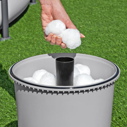 Bestway 950 Gallon Sand Filter Pump for Above Ground Outdoor Swimming Pools