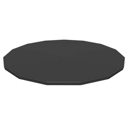 Bestway Round Pool Cover for 15 Foot Above Ground Pools, Black (Cover Only)