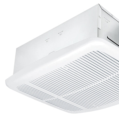 Delta Breez Radiance Exhaust Bathroom Fan 80 CFM with Built-In Heater, White