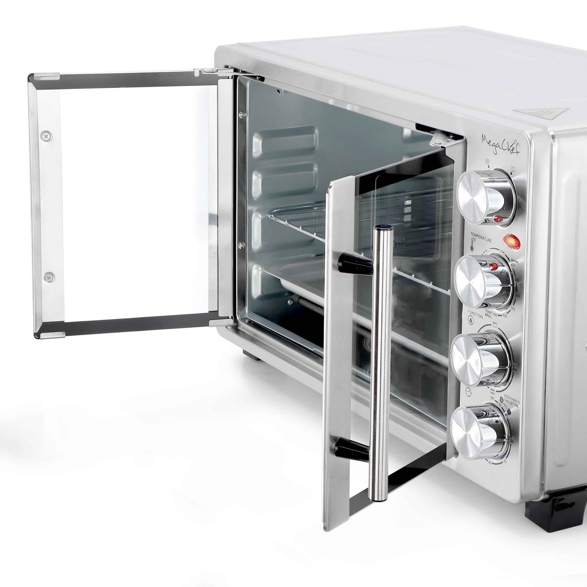 MegaChef 30 Quart French Door Multi-Function Electric Toaster Oven