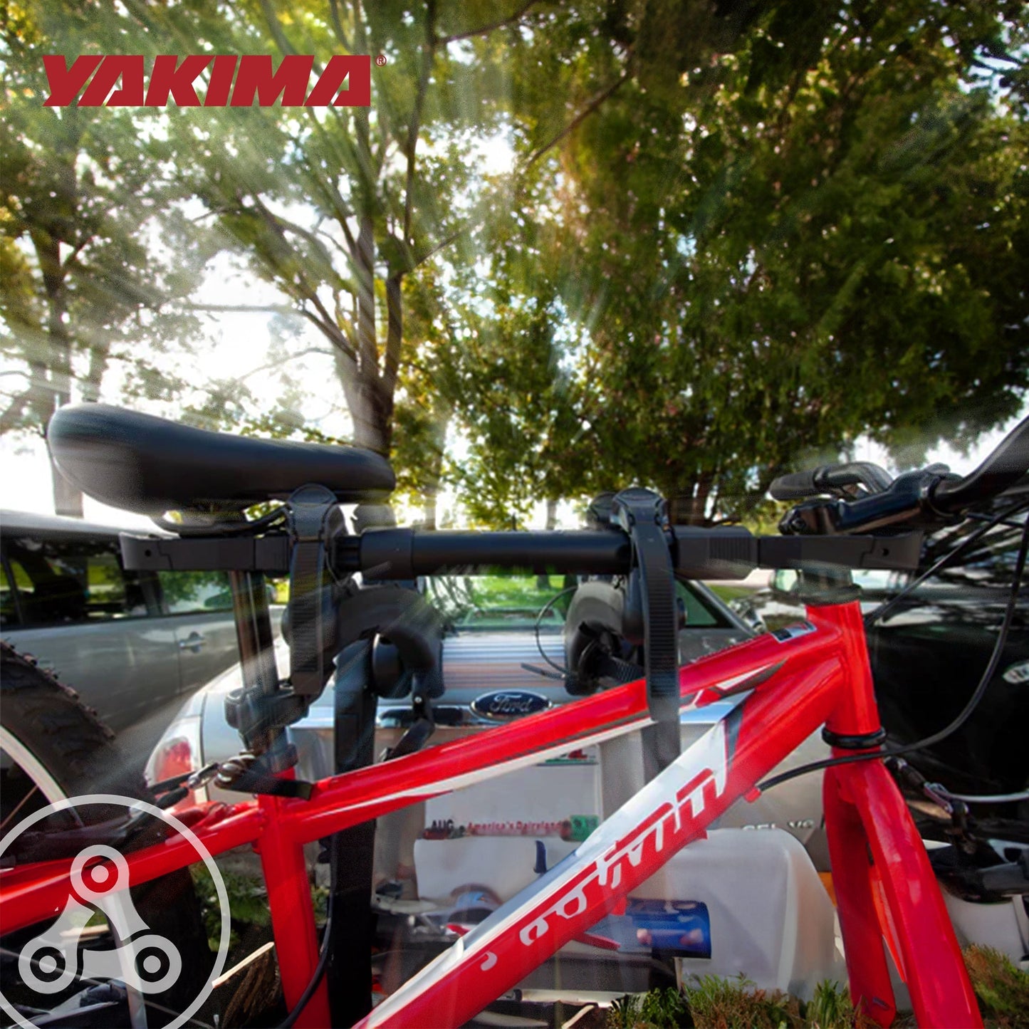 Yakima TubeTop Hitch Mounted Bike Rack with Seat Post Mounting Type, 2 Pack - Find Fresh Goods