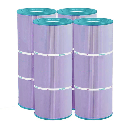 Hurricane 4 Pack HF56SV-04P Platinum Purple Pool Filter Cartridge Replacement