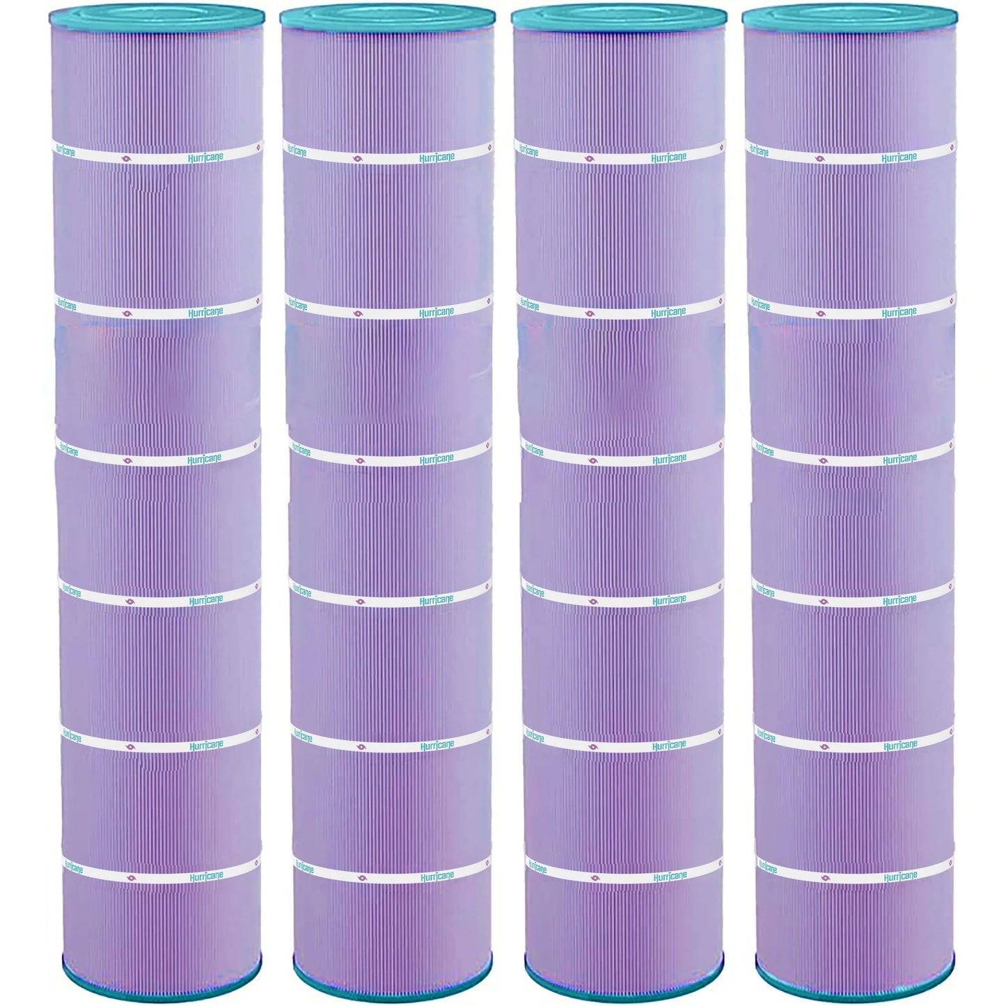 Hurricane 4 Pack HF7494-04P Purple Platinum Pool Filter Cartridge Replacement