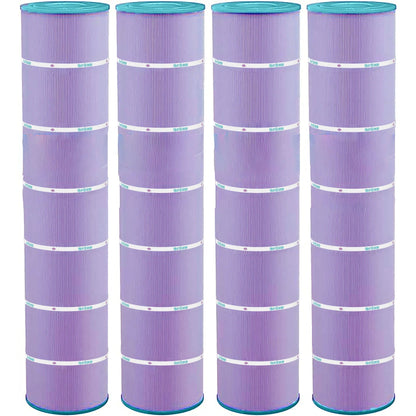 Hurricane 4 Pack HF7494-04P Purple Platinum Pool Filter Cartridge Replacement
