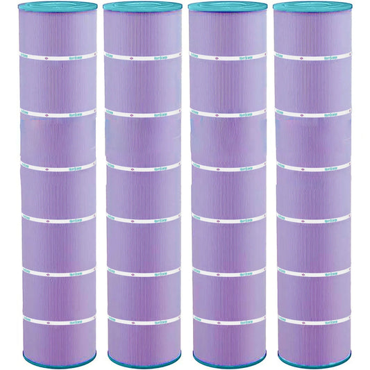 Hurricane 4 Pack HF7494-04P Purple Platinum Pool Filter Cartridge Replacement