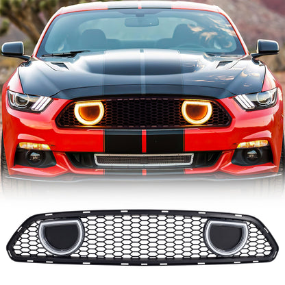 AMERICAN MODIFIED Front Grille for 2013-2014 Ford Mustang GT V6, Matte Black - Find Fresh Goods