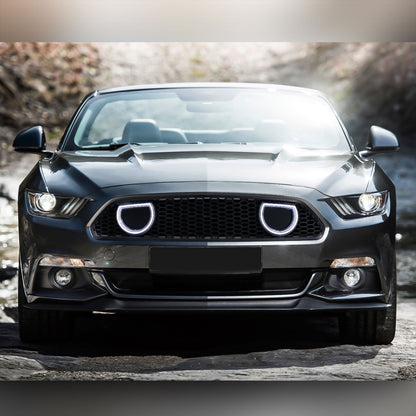 AMERICAN MODIFIED Front Grille for 2013-2014 Ford Mustang GT V6, Matte Black - Find Fresh Goods