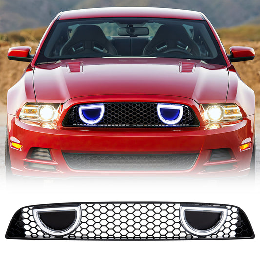 AMERICAN MODIFIED Mustang Front Upper Grille Fits 2013-2014 Ford Mustang GT V6 - Find Fresh Goods