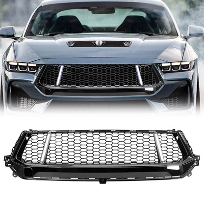 AMERICAN MODIFIED GT Style Front Grille w/LED DRL for 2024+ Mustang EcoBoost/GT - Find Fresh Goods