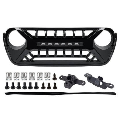AMERICAN MODIFIED Grille w/Lights for 2018-2023 Jeep Wrangler JL & Gladiator JT - Find Fresh Goods