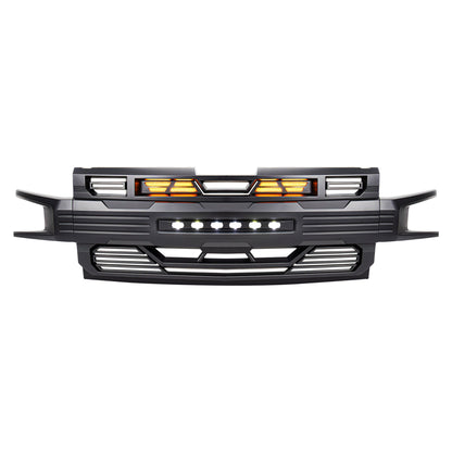 AMERICAN MODIFIED Armor Grille for 2019-2021 Chevy Silverado 1500, Matte Black - Find Fresh Goods
