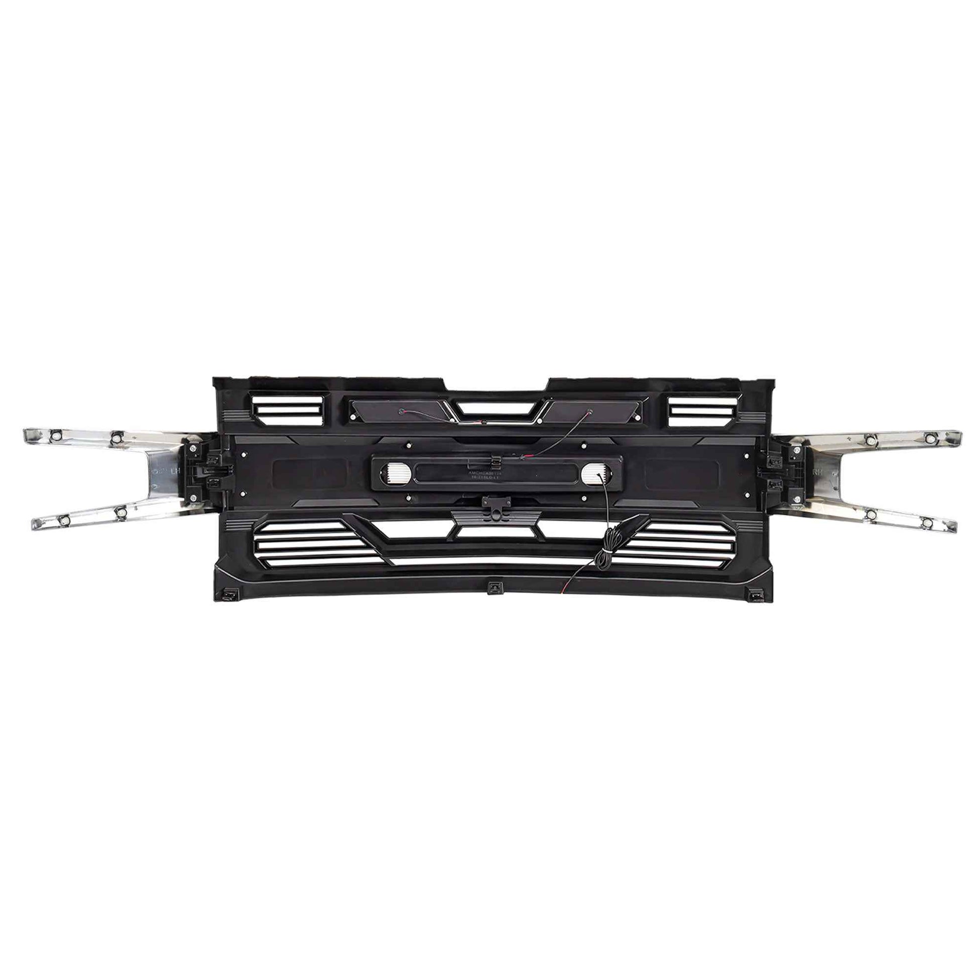 AMERICAN MODIFIED LED Grille w/ LEDs for 19-21 Chevy Silverado 1500, Chrome