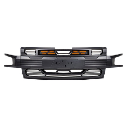 American Modified Armor Grille for 2019-2021 Chevy Silverado 1500, Matte Black - Find Fresh Goods
