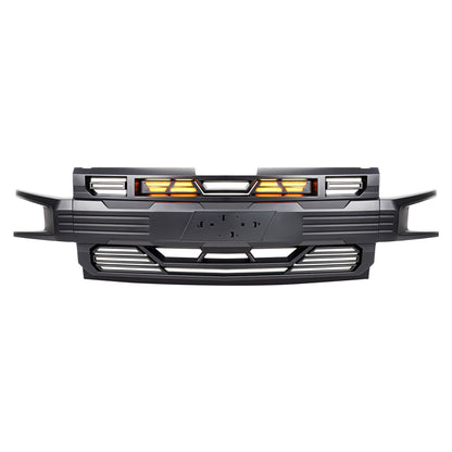 American Modified Armor Grille for 2019-2021 Chevy Silverado 1500, Matte Black - Find Fresh Goods