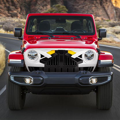 AMERICAN MODIFIED Grille for 2018+ Jeep Wrangler JL, 2020+ Gladiator JT w/Camera - Find Fresh Goods