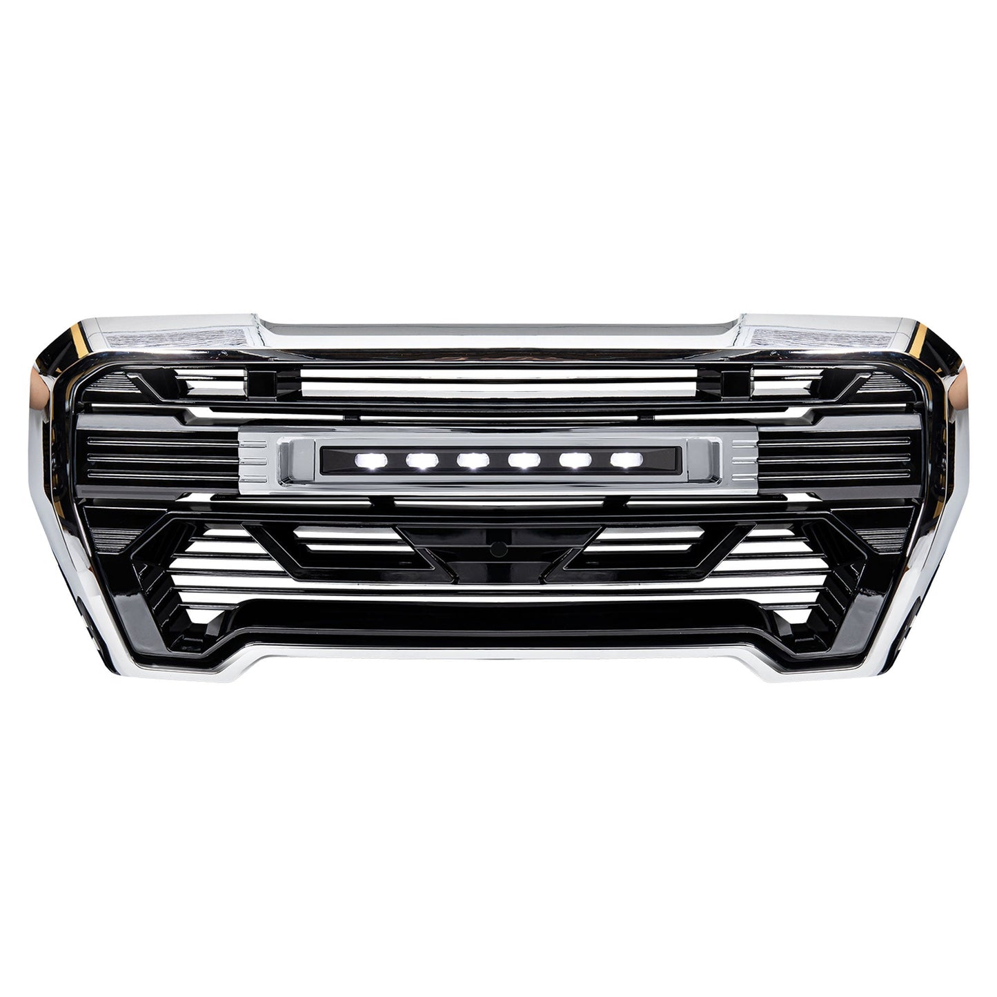 AMERICAN MODIFIED Grille w/Lights for 2019-2021 GMC Sierra 1500 Base, SLE, & SLT - Find Fresh Goods