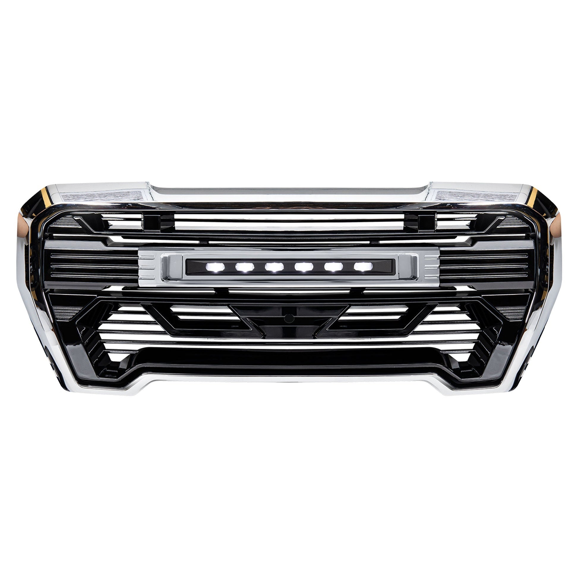 AMERICAN MODIFIED Grille w/Lights for 2019-2021 GMC Sierra 1500 Base, SLE, & SLT - Find Fresh Goods