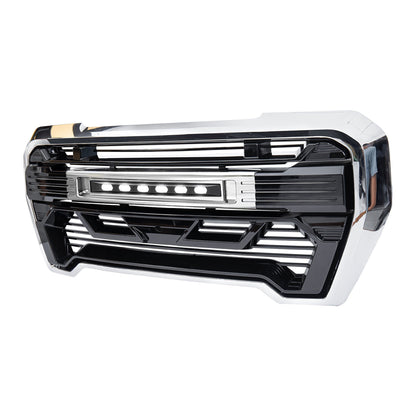 AMERICAN MODIFIED Grille w/Lights for 2019-2021 GMC Sierra 1500 Base, SLE, & SLT - Find Fresh Goods