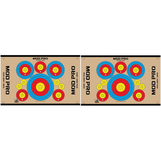 Morrell Jacket MOD Pro Series-NFAA Polypropylene Archery Target, 2 Pack, Tan