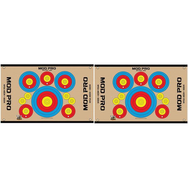 Morrell Jacket MOD Pro Series-NFAA Polypropylene Archery Target, 2 Pack, Tan