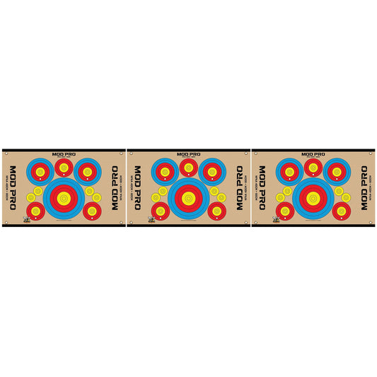 Morrell Jacket MOD Pro Series-NFAA Polypropylene Archery Target, 3 Pack, Tan