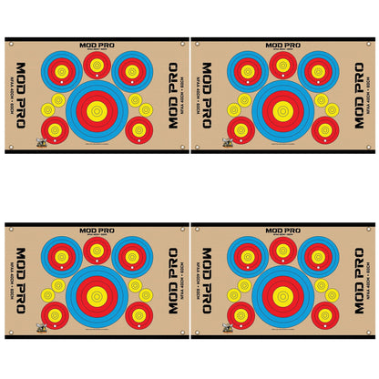 Morrell Jacket MOD Pro Series-NFAA Polypropylene Archery Target, 4 Pack, Tan