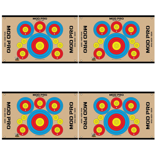 Morrell Jacket MOD Pro Series-NFAA Polypropylene Archery Target, 4 Pack, Tan