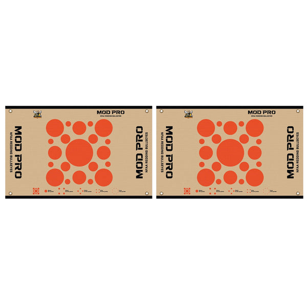 Morrell Yellow Jacket MOD Pro Redding NFAA Bullseyes Wrap w/ Hook & Loop, 2 Pack