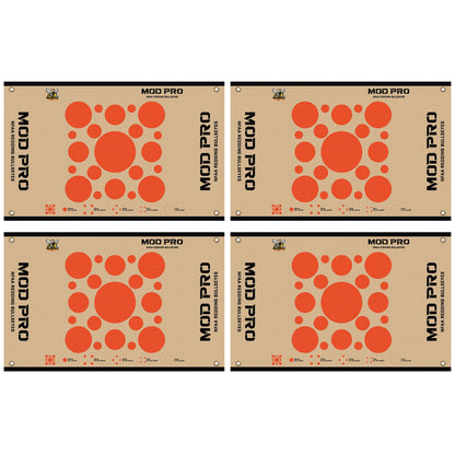 Morrell Yellow Jacket MOD Pro Redding NFAA Bullseyes Wrap w/ Hook & Loop, 4 Pack