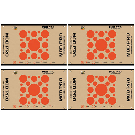 Morrell Yellow Jacket MOD Pro Redding NFAA Bullseyes Wrap w/ Hook & Loop, 4 Pack