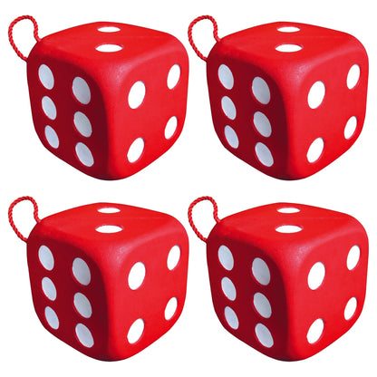 Morrell Targets High Roller Foam 6 Sided 21 Combo Archery Target, 4 Pack, Red