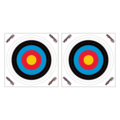 Morrell Targets 100 Pieces Thin Paper Archery Target with Card Stock, 2 Pack