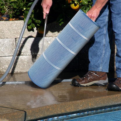 Swimline HydroTools 120 Sq Feet 50 Micron Easy Clean Cartridge Pool Spa Filter