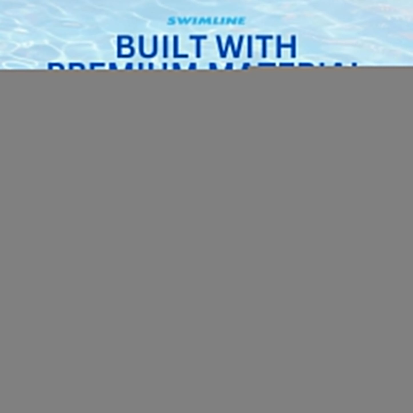 Swimline HydroTools 50’ Premium Spiral Wound Pool Vacuum Hose with Swivel Cuff