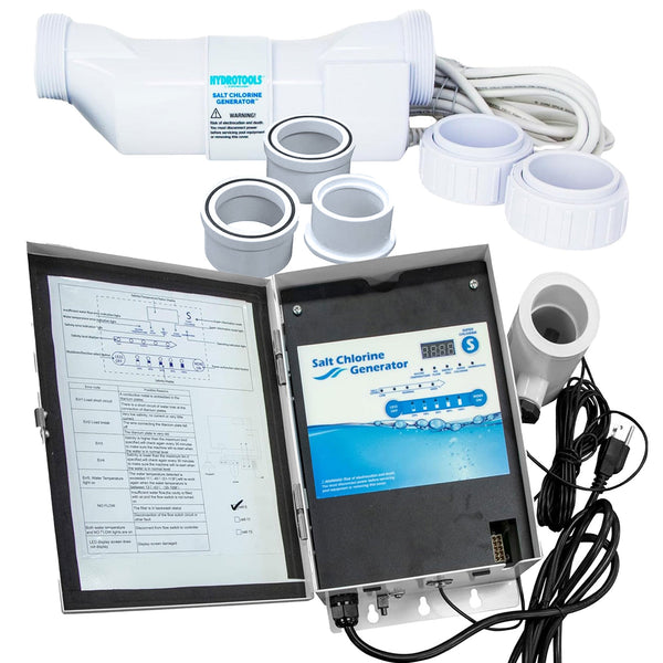 Swimline 87640 Salt Water Chlorine Generator System, 40K Gallon Swimming Pools