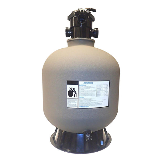 HYDROTOOLS by Swimline 19 Inch Sand Filter Combo w/ Stand, 175 Pound Capacity