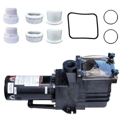 Swimine Hydrotools 6660 GPH Filter Pump for Above and Inground Swimming Pools