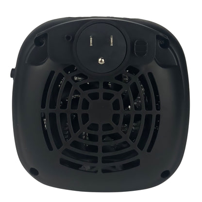 Good Housekeeping Wall-Mount Indoor Mini Space Heater w/ Thermostat, 750W, White