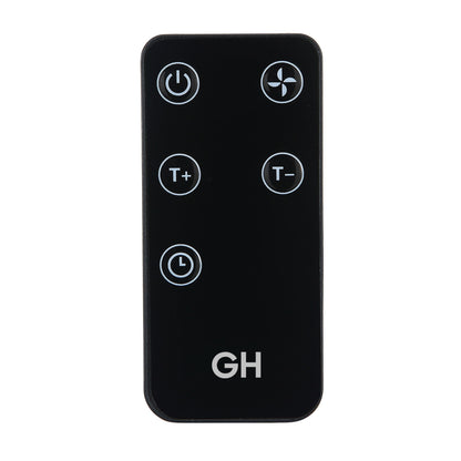 Good Housekeeping Wall-Mount Indoor Mini Space Heater w/ Thermostat, 750W, White