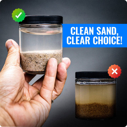 OptiFlow 50Lb Premium Pool Filtration Angular Sand w/Pure Silica Formula, 2 Pack