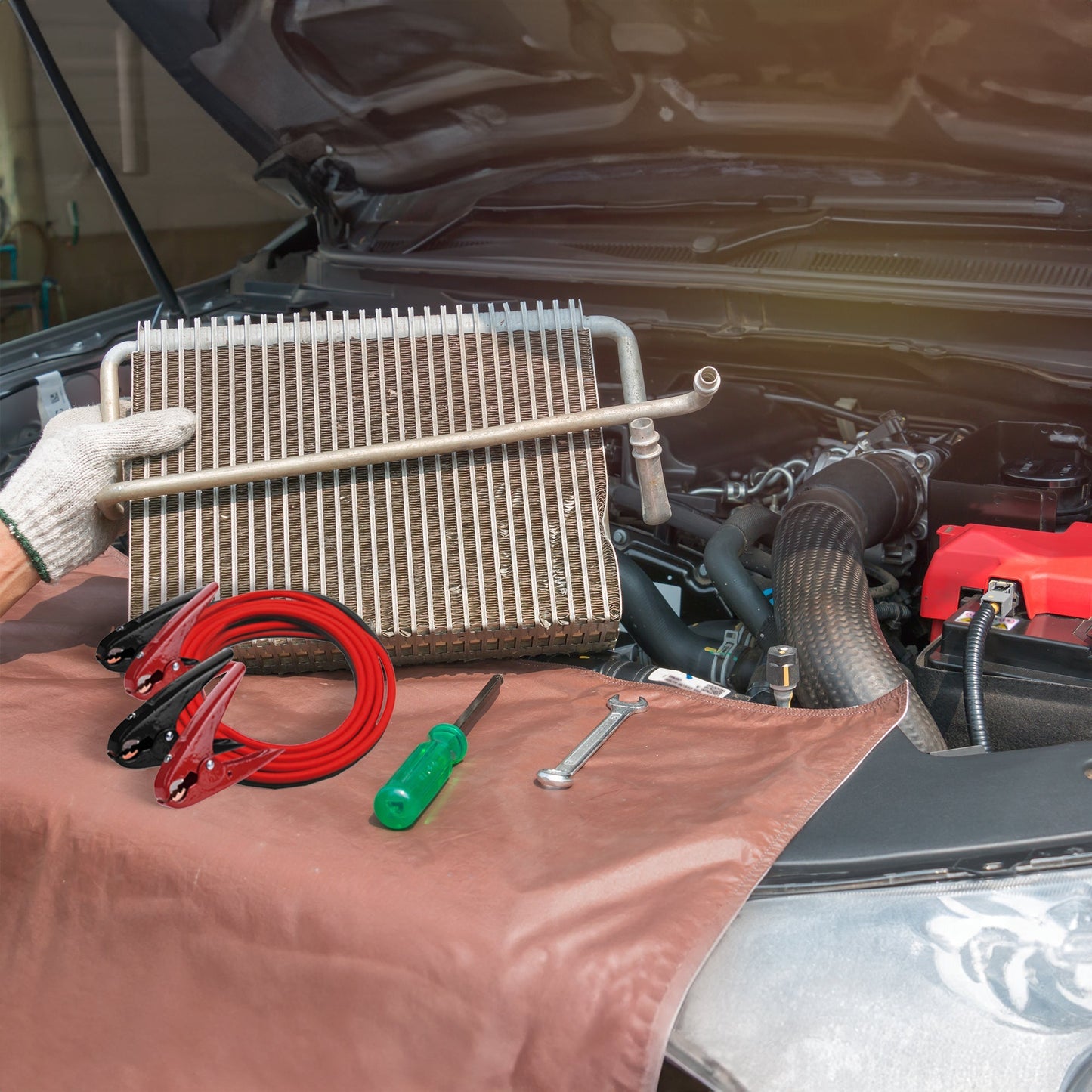 Master Mechanic 2 Pack 2 Gauge Jumper Cables for Car & Truck Battery, 20-Ft - Find Fresh Goods