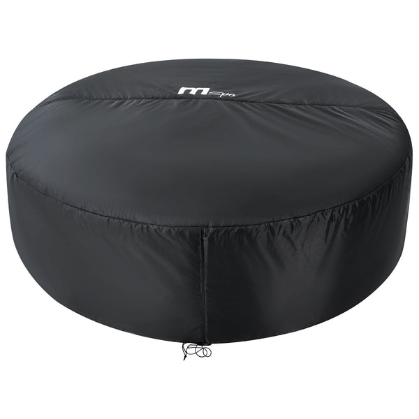 MSpa Round Thermal Cover with Snug Fit Design for Outdoor 6 Person Spas, Grey