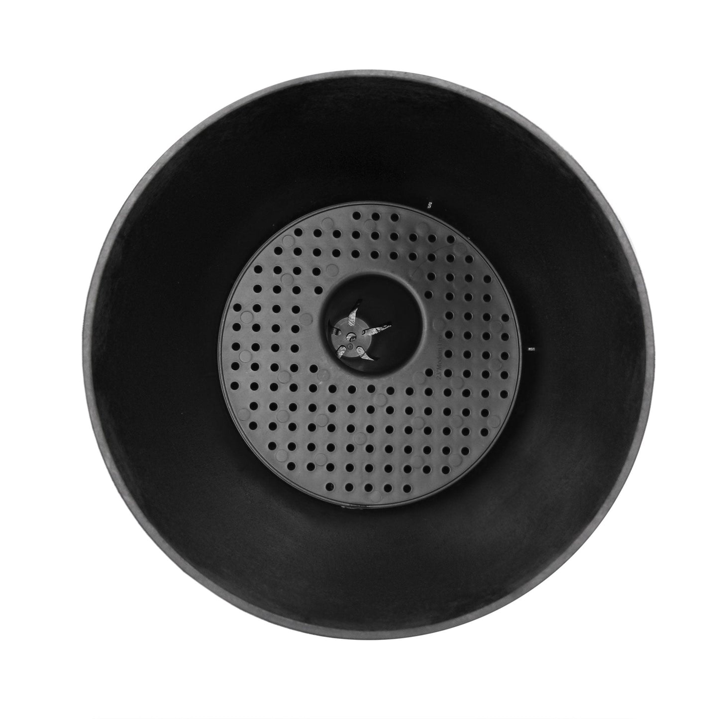 Tierra Verde Cadence Indoor Outdoor Self Watering Urn Planter, 14"W x 23"H Black