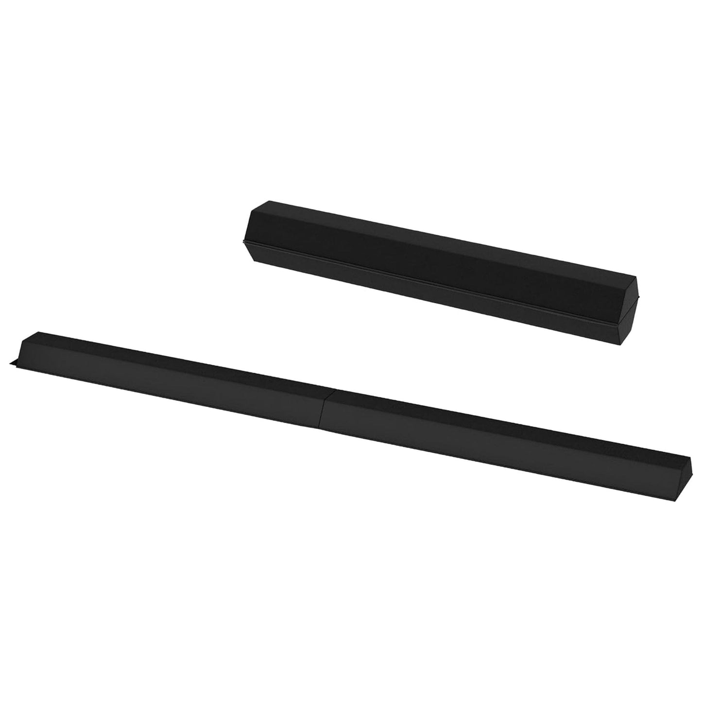 BalanceFrom Fitness All Purpose Mat with 8 Ft Balance Beam Gymnastic Set, Black