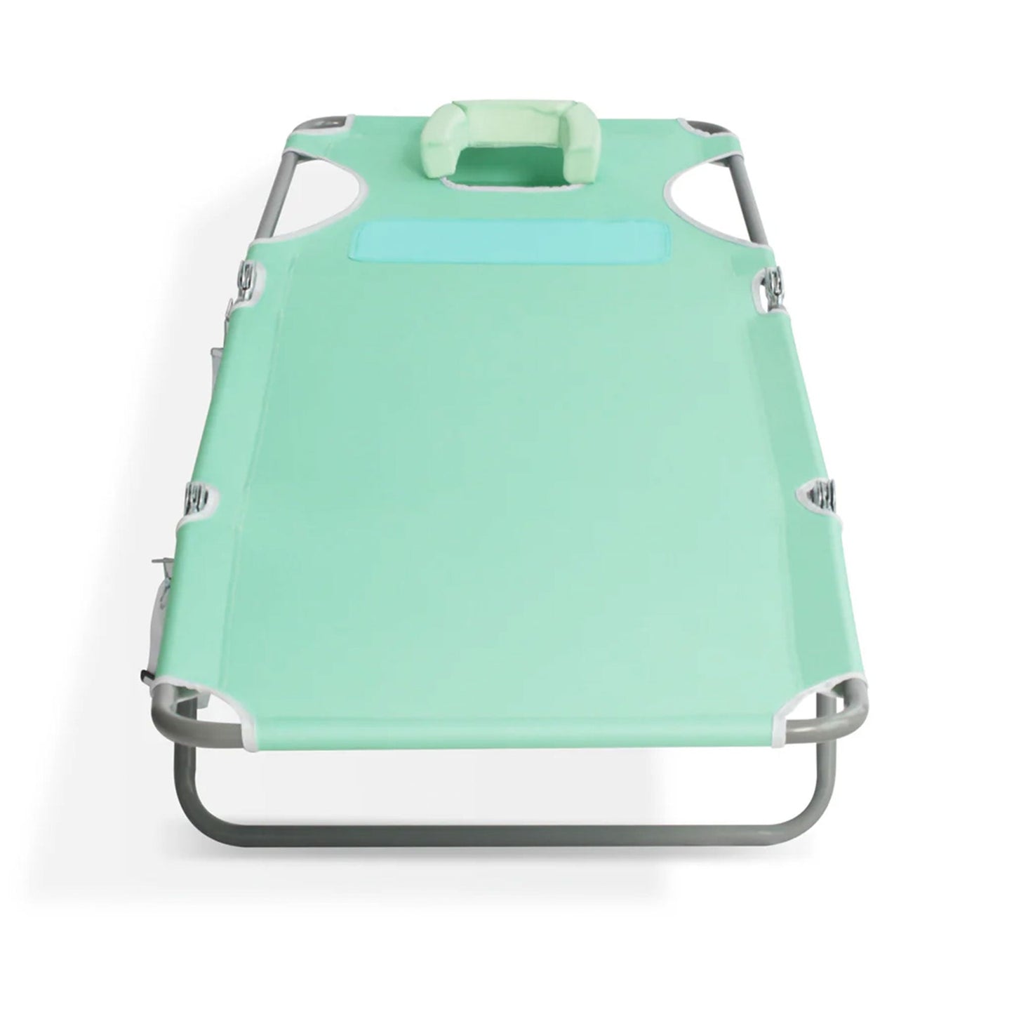 Ostrich Ladies Comfort Lounger, Foldable Beach Camping Pool Tanning Chair, Aqua