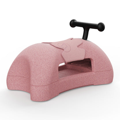 Scoot & Ride My First 3 in 1 Baby Walker, Ride On, & Scoot Board w/Storage, Rose