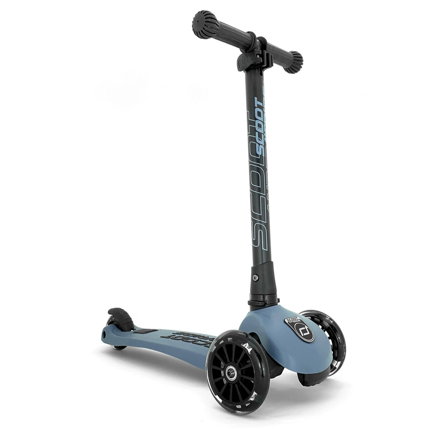 Scoot & Ride Stand-up Push Scooter for Children Ages 3-6, Highwaykick 3, Steel