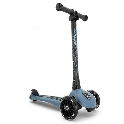 Scoot & Ride Stand-up Push Scooter for Children Ages 3-6, Highwaykick 3, Steel