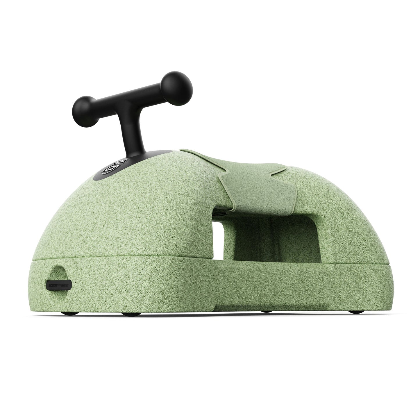 Scoot & Ride My First 3 in 1 Baby Walker, Ride On & Scoot Board w/Storage, Olive