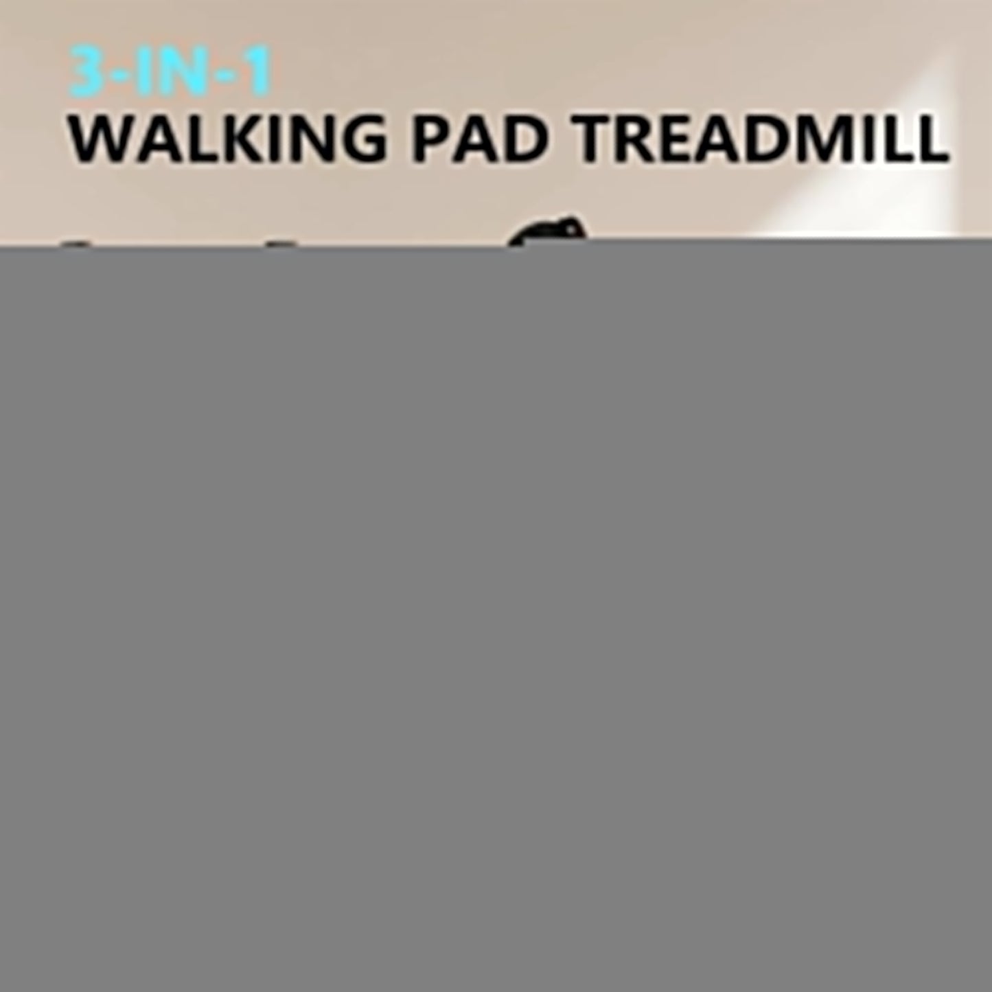 Ksports Under Desk Walking Pad Classic Treadmill with Wheels and Remote, 2.5 HP